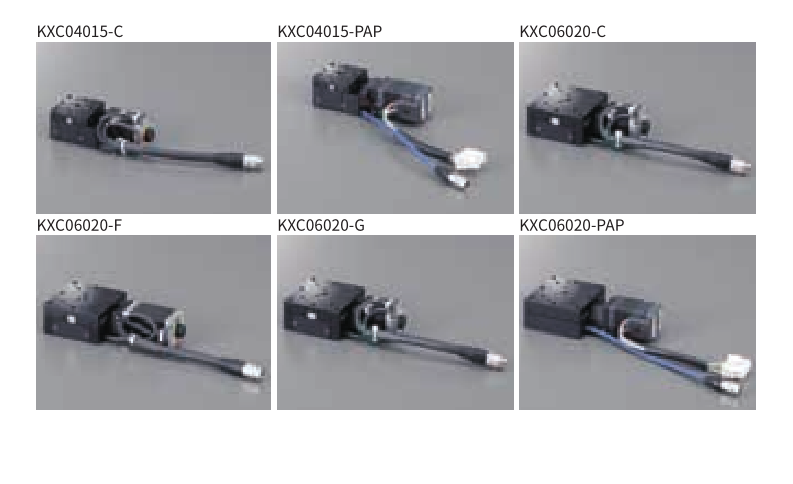 X轴交叉滚子导轨 ：KXC04015/KXC06020